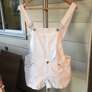 VINTAGE DENIM White Romper